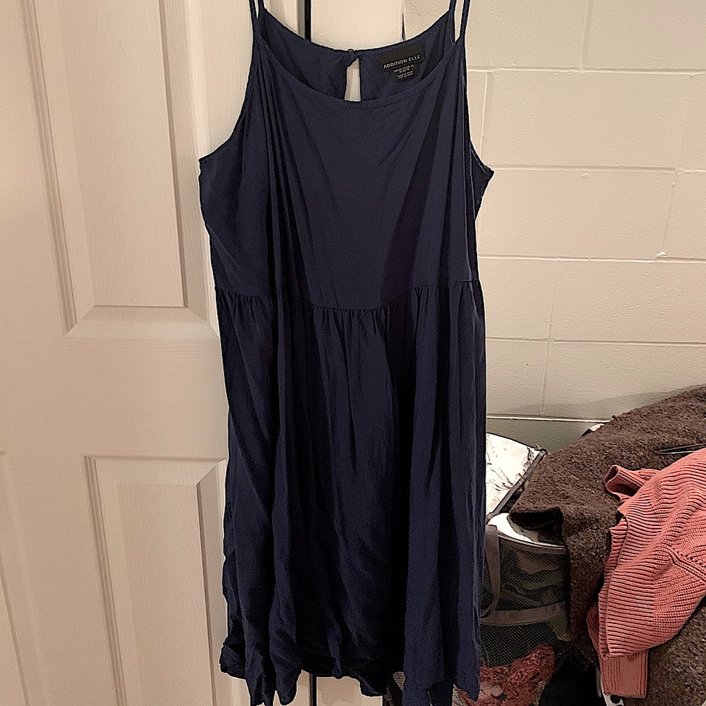 Blue dress